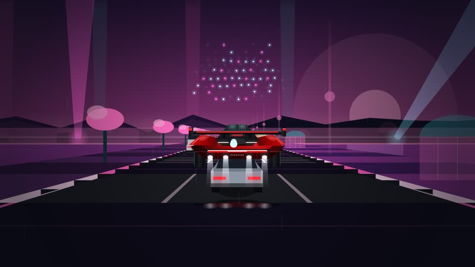 Roadstar: Pacific Flight title screen